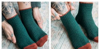 Oxbow Socks Knitting Pattern