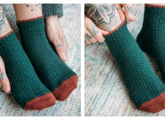 Oxbow Socks Knitting Pattern