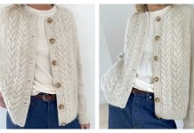 Siri Cable Cardigan Knitting Pattern