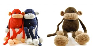 Amigurumi Jerry the Musical Monkey Knitting Pattern
