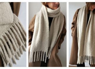 Classic Berlin Scarf Knitting Pattern