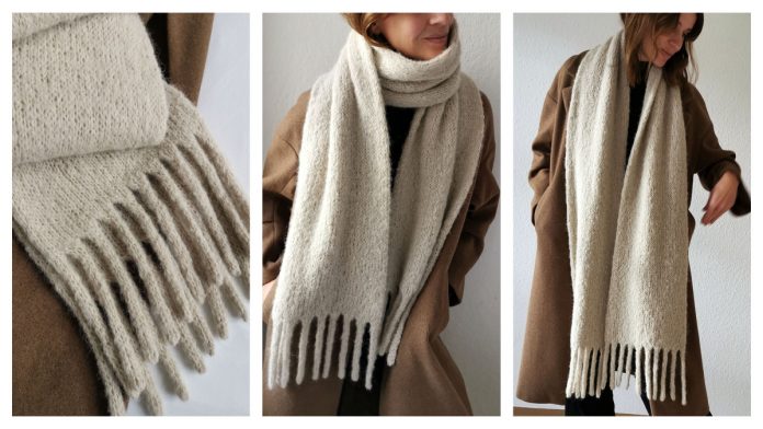 Classic Berlin Scarf Knitting Pattern