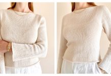Classic Number One Pullover Sweater Knitting Pattern