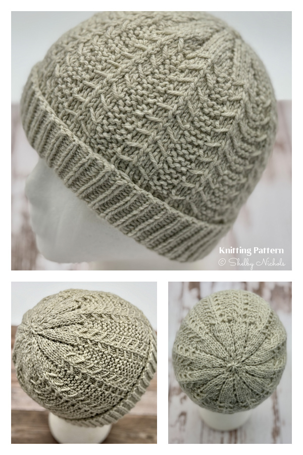 Climber Crest Cap Beanie Hat Knitting Pattern Climber Crest Cap Beanie Hat Knitting Pattern