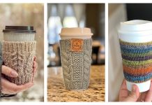 Cup Cozy Free Knitting Patterns