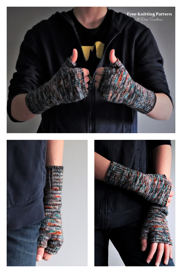 Friends Fingerless Gloves Free Knitting Pattern