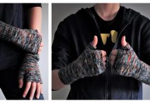 Friends Fingerless Gloves Free Knitting Pattern