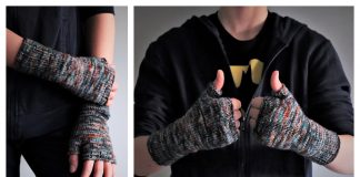 Friends Fingerless Gloves Free Knitting Pattern