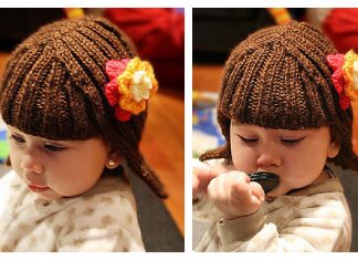 Halloween Hallowig  Free Knitting Pattern