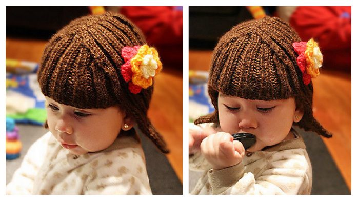 Halloween Hallowig  Free Knitting Pattern