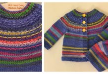Hyphen Kids Cardigan Knitting Pattern (3M - 8Y)