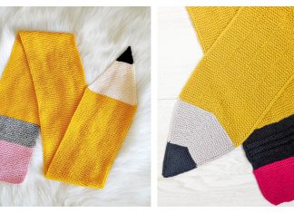 Pencil Scarf Knitting Patterns