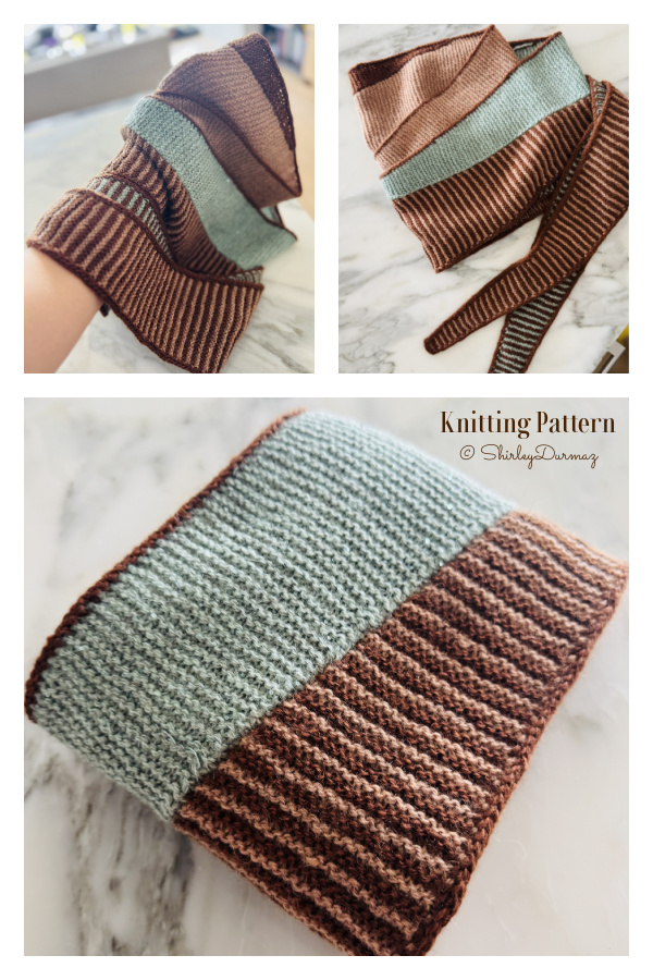 Rocketeer Scarf Knitting Pattern