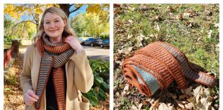Rocketeer Scarf Knitting Pattern
