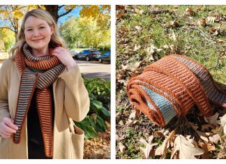 Rocketeer Scarf Knitting Pattern