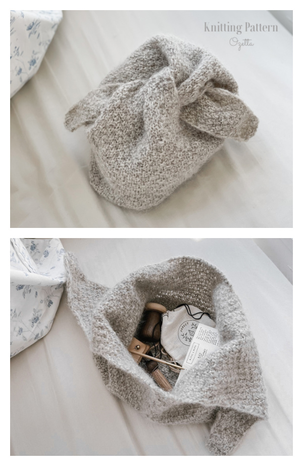 Bindle Bag Knitting Pattern