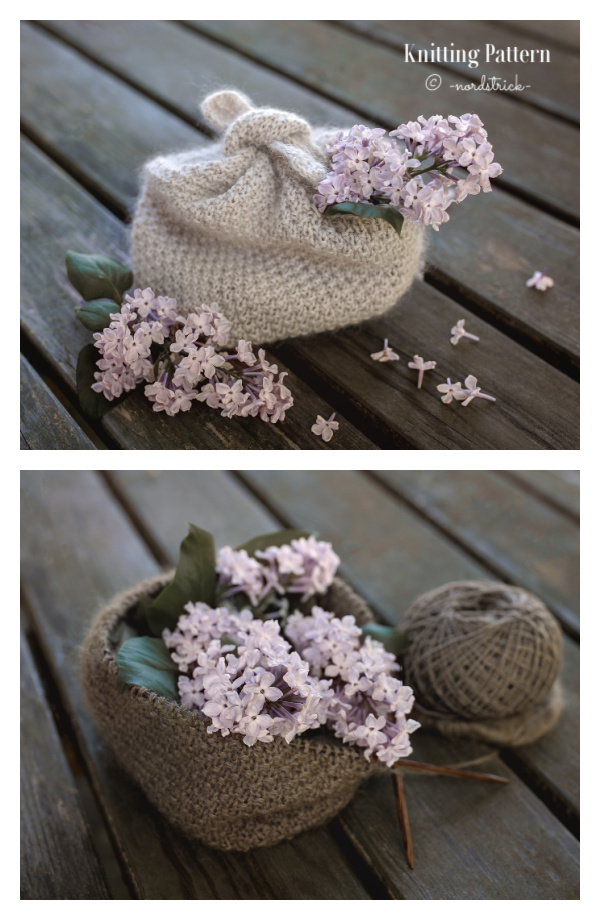 Bindle Bag Knitting Pattern