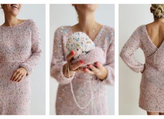 Camille Dress Knitting Pattern (XS-5XL) Camille Dress Knitting Pattern