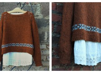 Felix Pullover Sweater Knitting Pattern