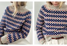 Inge Sweater Pullover Knitting Pattern