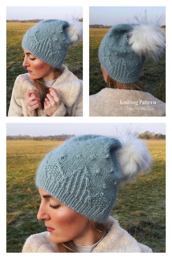Kobuk Bobble Beanie Hat Knitting Pattern