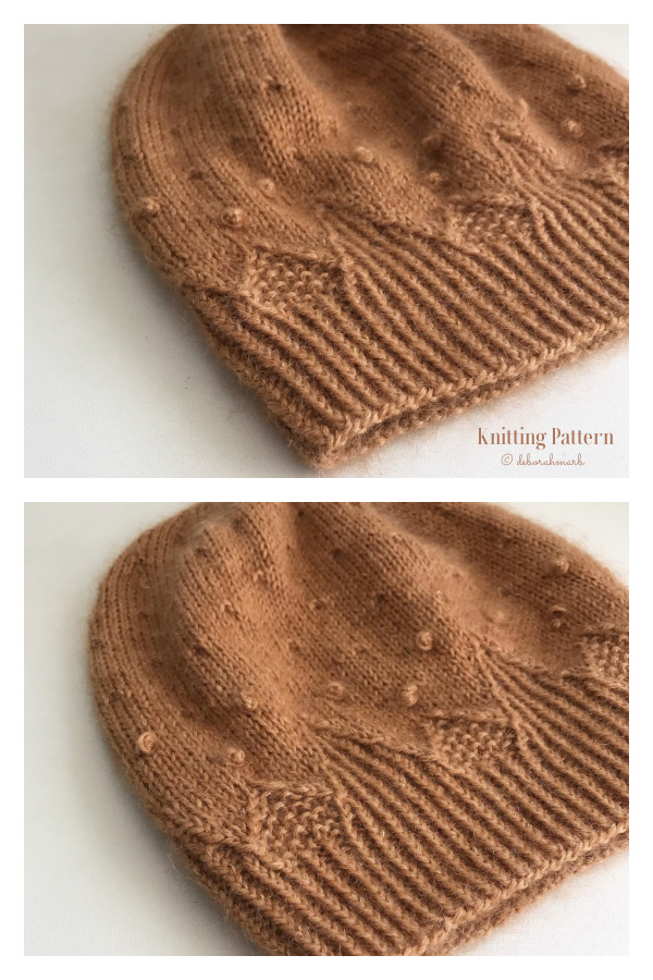 Kobuk Bobble Beanie Hat Knitting Pattern