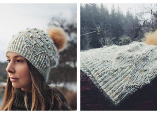 Kobuk Bobble Beanie Hat Knitting Pattern