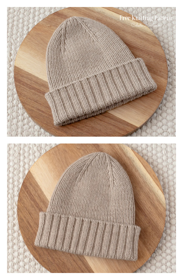 Lost in Dunes Hat Free knitting Pattern