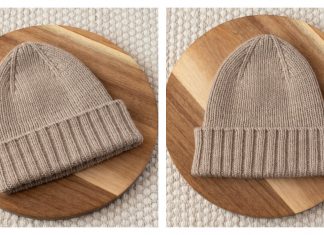 Lost in Dunes Hat Free knitting Pattern