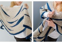 Masgo Garter Stitch Shawl Knitting Pattern