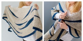 Masgo Garter Stitch Shawl Knitting Pattern