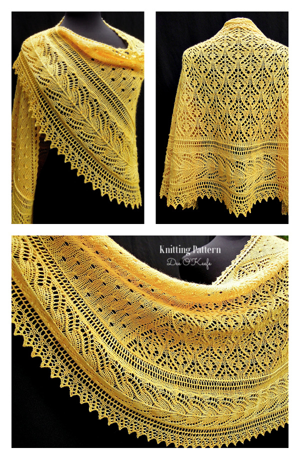 Mayapple Lace Shawl Knitting Pattern Mayapple Lace Shawl Knitting Pattern