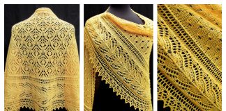 Mayapple Lace Shawl Knitting Pattern