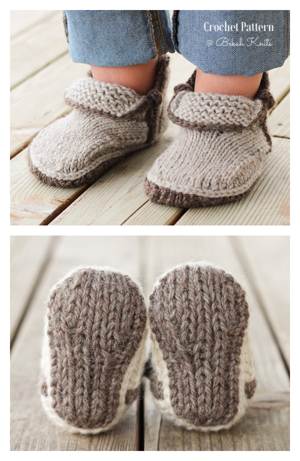 Modern Baby Mocs Slippers Knitting Patterns Modern Baby Mocs Slippers Knitting Patterns