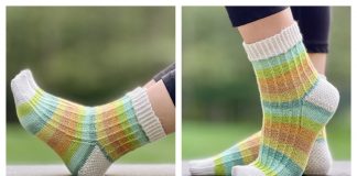Twizzler Socks Free Knitting Pattern