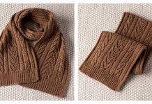 Wheat Field Scarf Free Knitting Pattern Wheat Field Scarf Free Knitting Pattern