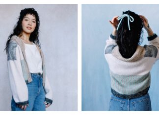 Amulet Open Cardigan Free Knitting Pattern