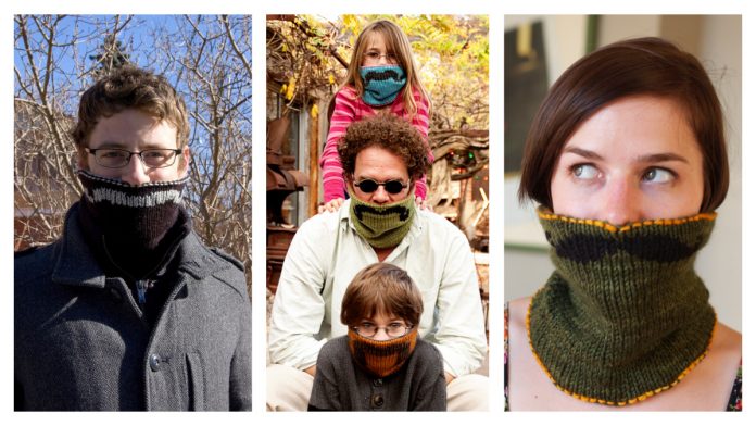 Fun Incognito Cowl Free Knitting Pattern