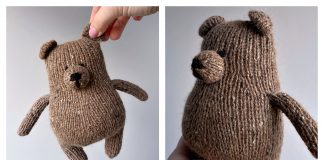 Little Teddy Bear Free Knitting Pattern