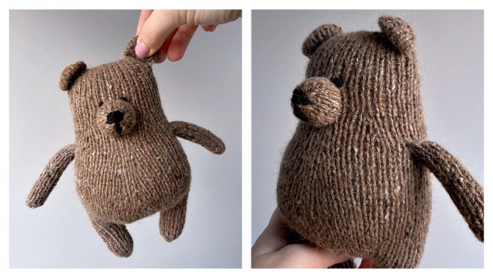 Little Teddy Bear Free Knitting Pattern