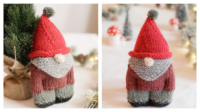 Merry Beard Santa Free Knitting Pattern