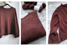 Pocket Edition Pullover Sweater Free Knitting Pattern