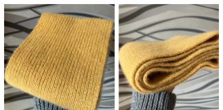 Simple Classic Scarf Free Knitting Pattern