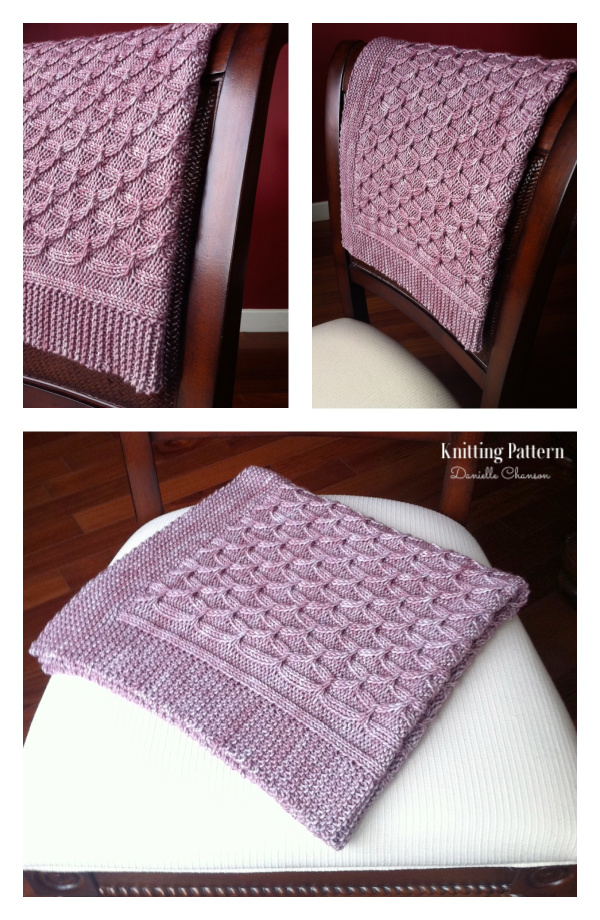 Sugarplums Blanket Knitting Pattern