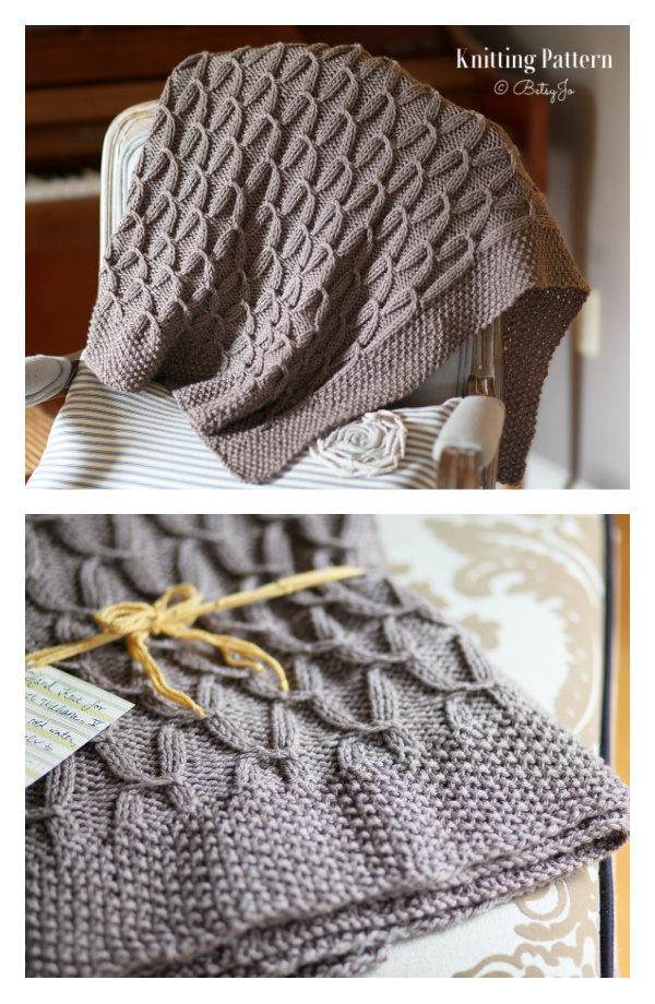 Sugarplums Blanket Knitting Pattern