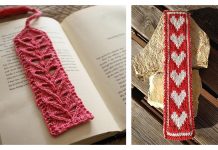 Valentine Heart Bookmark Free Knitting Patterns Valentine Heart Bookmark Free Knitting Patterns