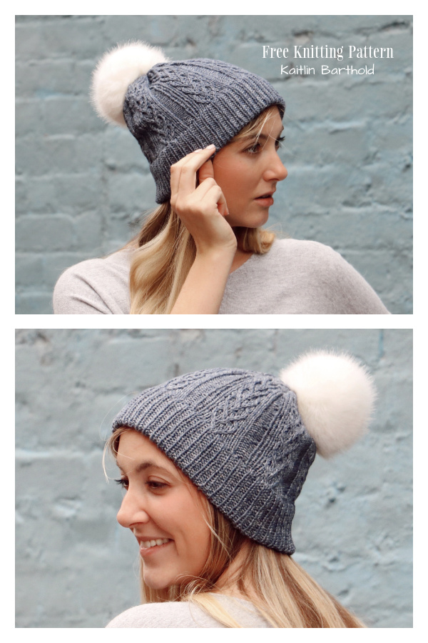 With Love Cable Hat Free Knitting Pattern With Love Cable Hat Free Knitting Pattern