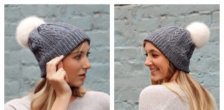 With Love Cable Hat Free Knitting Pattern