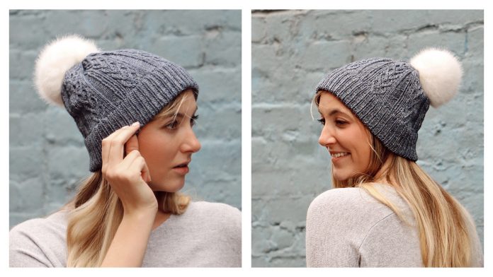 With Love Cable Hat Free Knitting Pattern