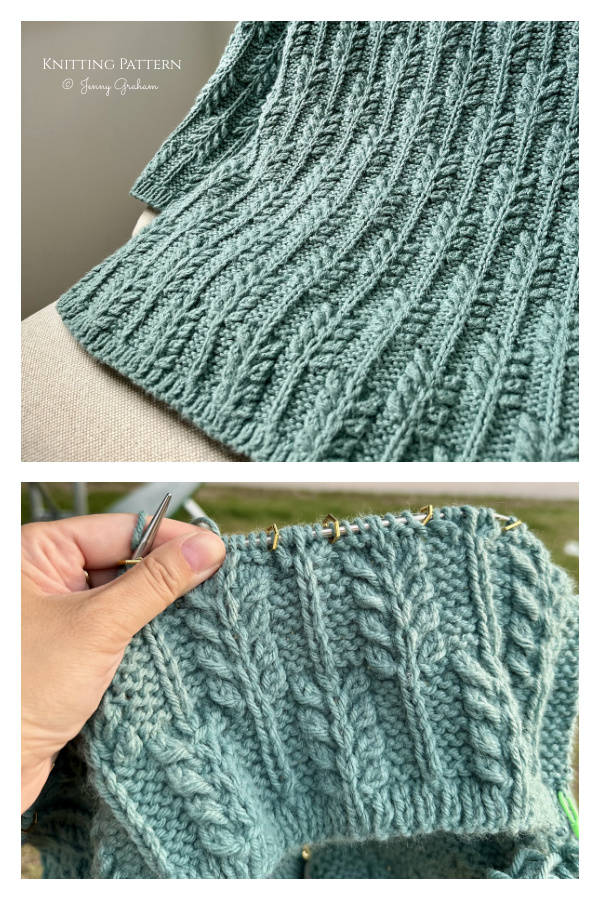 Brae Winds Blanket Knitting Pattern